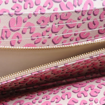 Louis Vuitton Monogram Leopard Sarah Wallet Blanc Corail 6 of 7