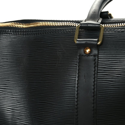 Louis Vuitton Epi Keepall 45 Black 13 of 13