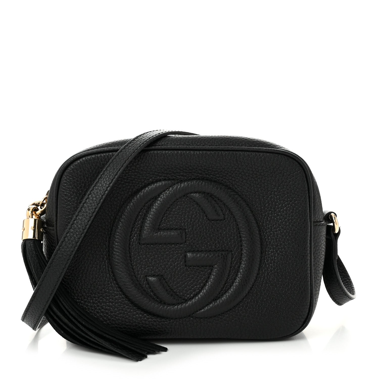 Gucci Pebbled Calfskin Small Soho Disco Bag Black 1 of 10