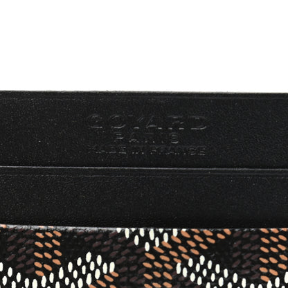 Goyard Goyardine Saint Sulpice Card Holder Black 5 of 5