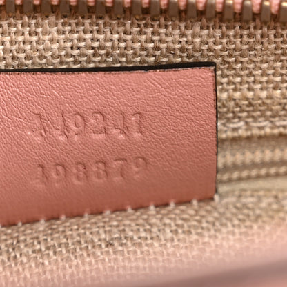 Gucci Microguccissima Small Bree Tote Soft Pink 7 of 15