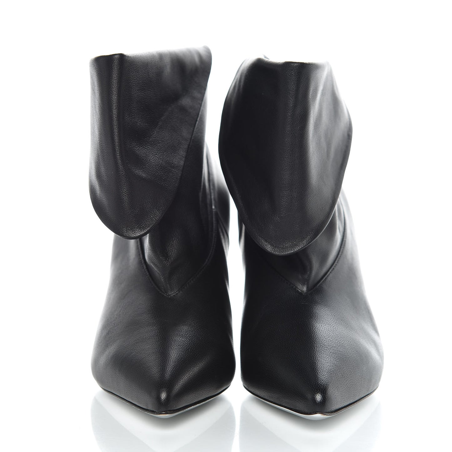 Lambskin Bottine Show 80 Ankle Bootie 36 Black