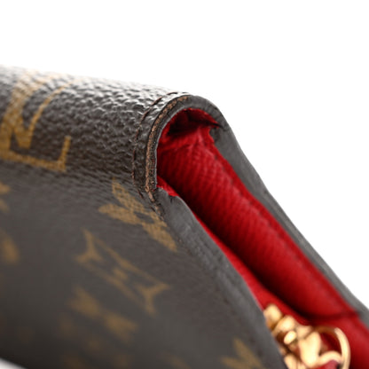 Louis Vuitton Monogram Insolite Wallet Red 8 of 10