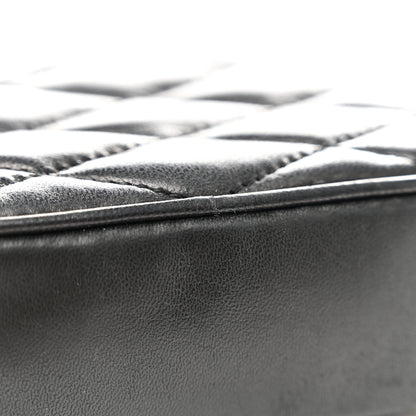 Saint Laurent Lambskin Quilted Lolita Cosmetic Pouch Black 8 of 9