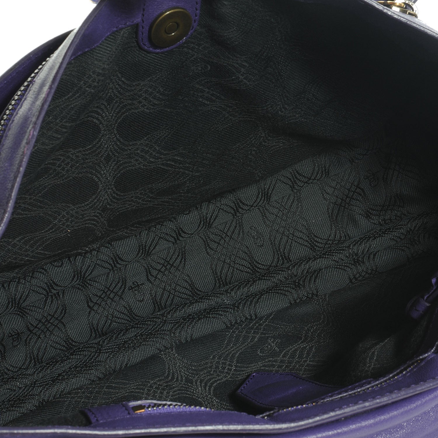 Proenza Schouler Lambskin PS1 Medium Satchel Violet 5 of 13