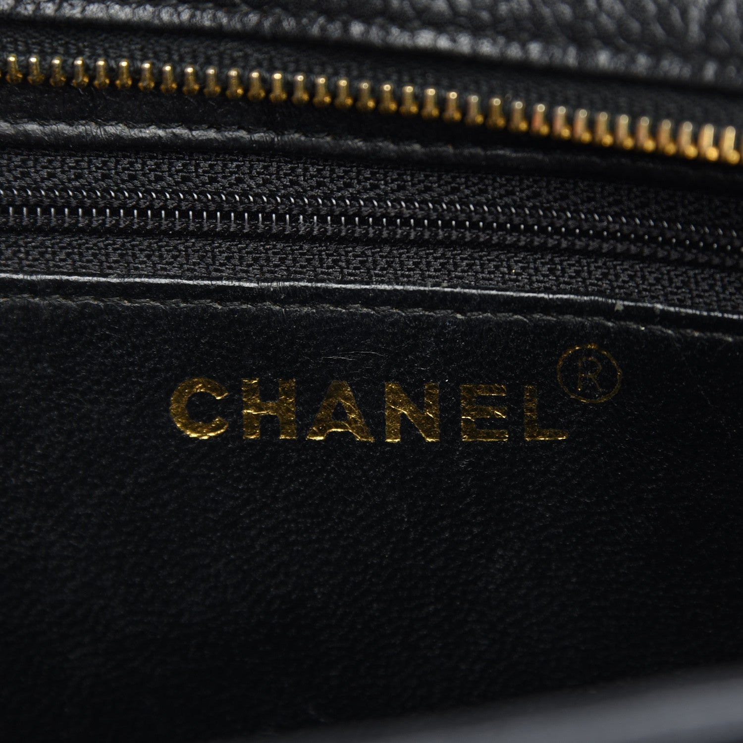 Chanel Caviar CC Shopper Tote Black 14 of 17
