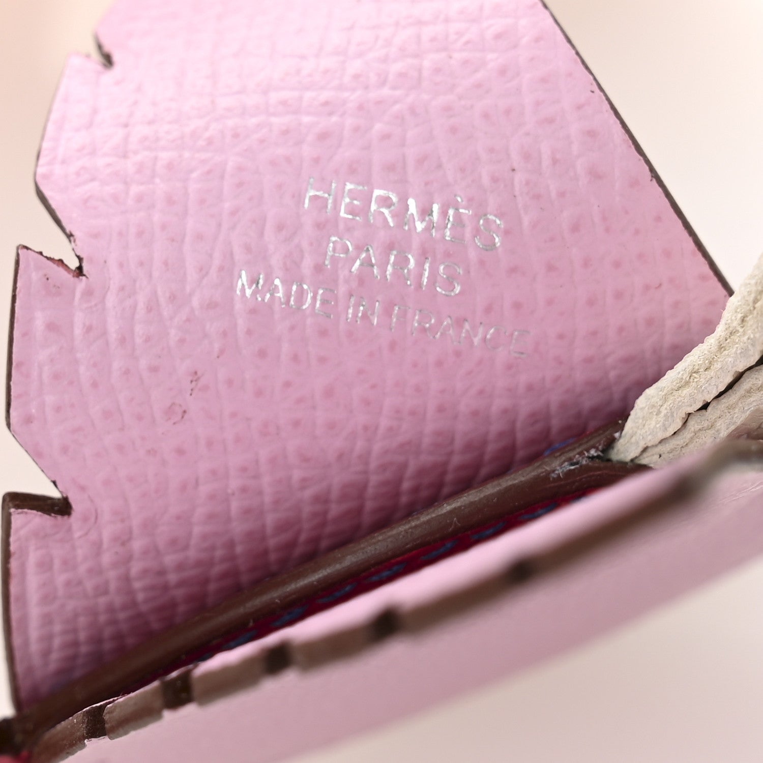 Hermes Epsom Swift Chevre Mysore Birdy Bag Charm Mauve Sylvestre Framboise Bleu Gold Nata Craie 3 of 4