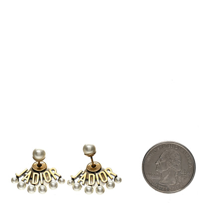 Christian Dior Pearl J'Adior Dior Tribal Earrings 2 of 5