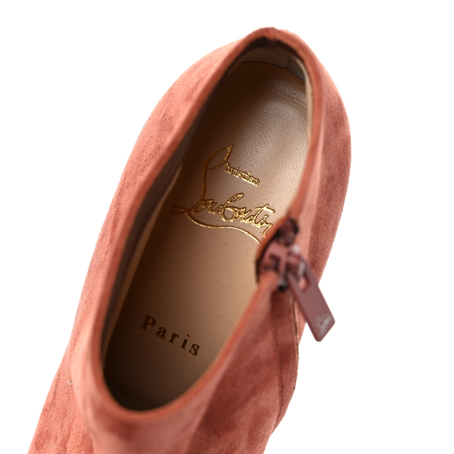Veau Velours Eleonor 85 Ankle Boots 38 Ecorce