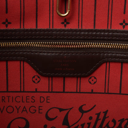 Louis Vuitton Damier Ebene Neverfull MM 5 of 9