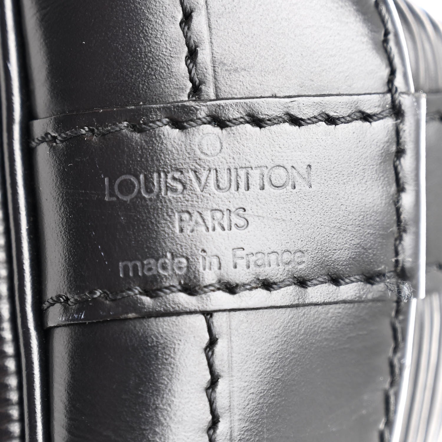 Louis Vuitton Epi Noe Black 6 of 13