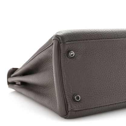 Hermes Togo Kelly Retourne 32 Etain 4 of 10