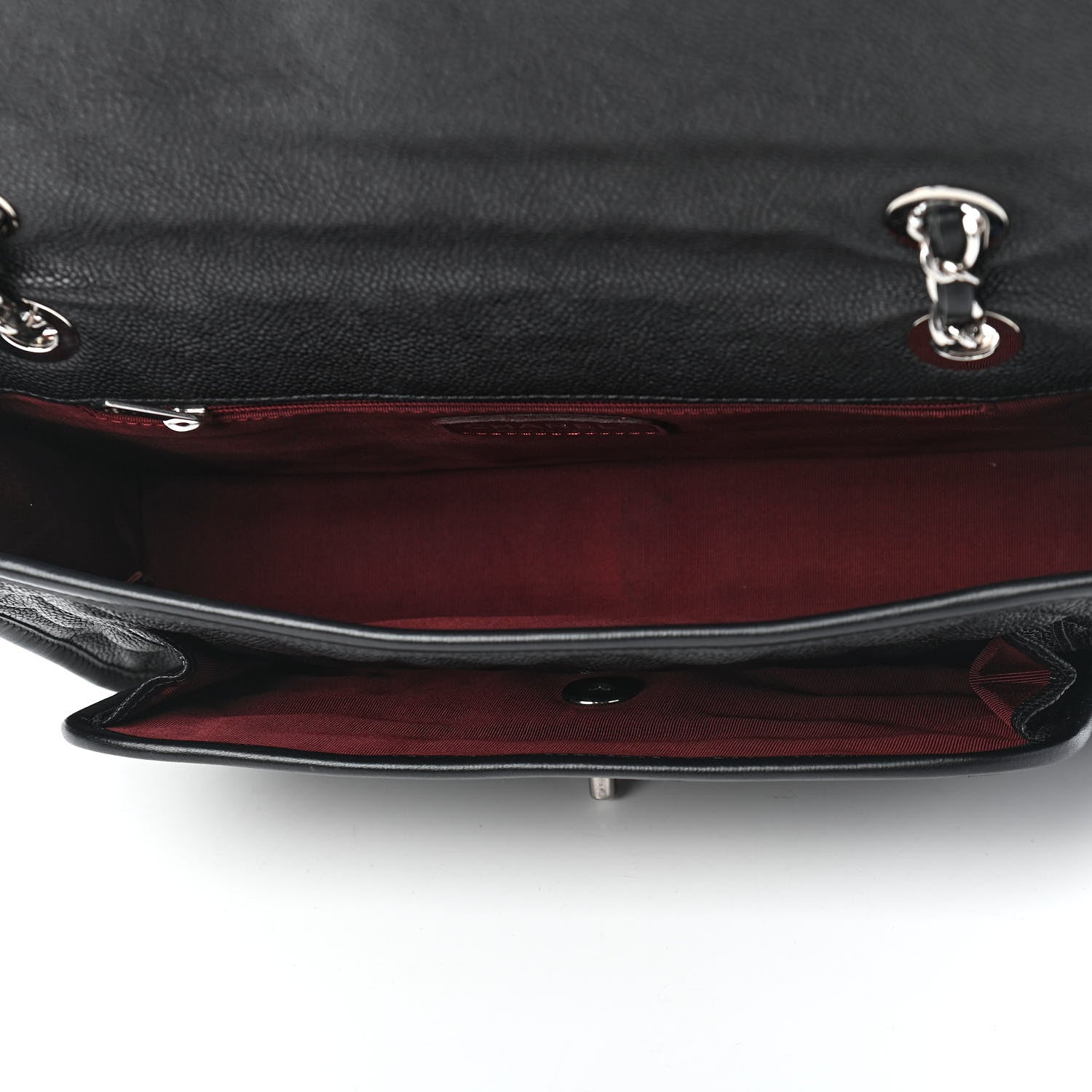 Chanel Caviar Quilted Medium French Riviera Flap Black 5 of 9