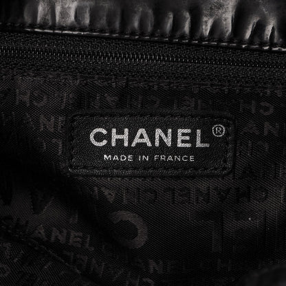 Chanel Vinyl XL Coco Cabas Black 7 of 8