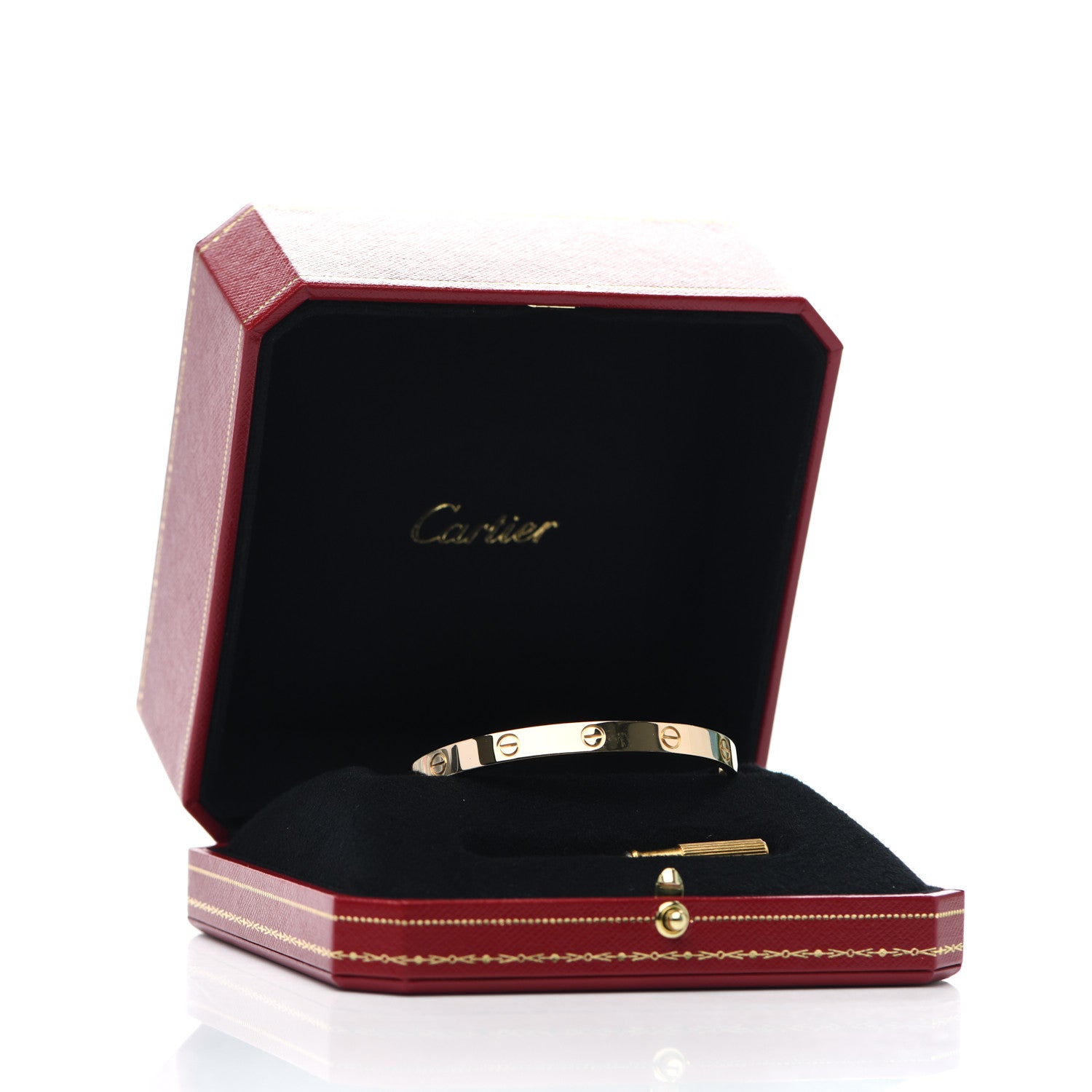 Cartier 18K Yellow Gold LOVE Bracelet 18 5 of 5