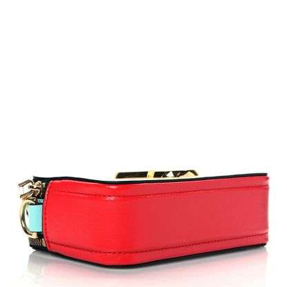 Marc Jacobs Saffiano Small Snapshot Camera Bag Porcelain Multi 4 of 9