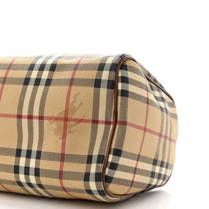 Burberry Haymarket Check Bowling Bag Brown 10 of 15