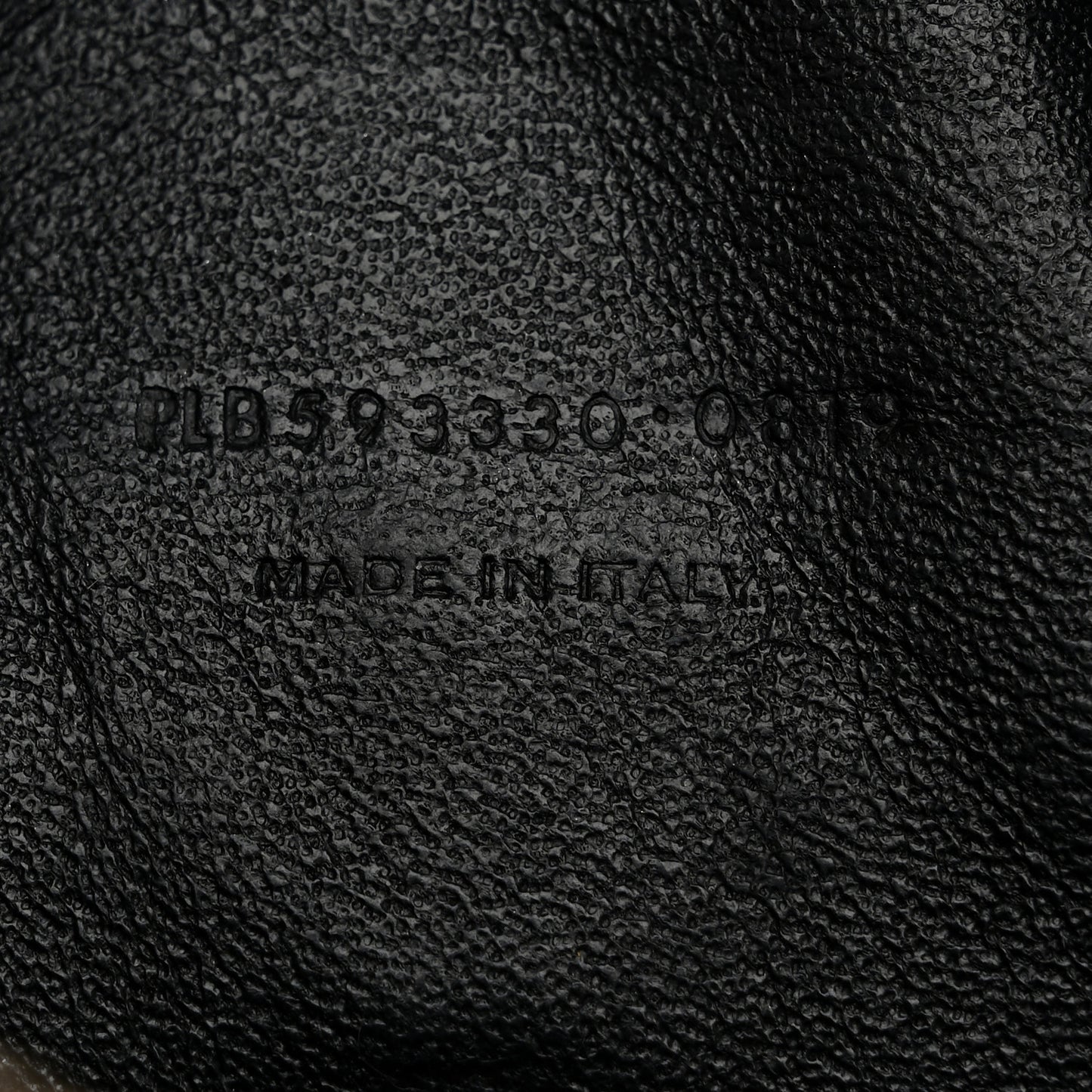 Grain De Poudre Matelasse Monogram Mini Lou Camera Bag Black