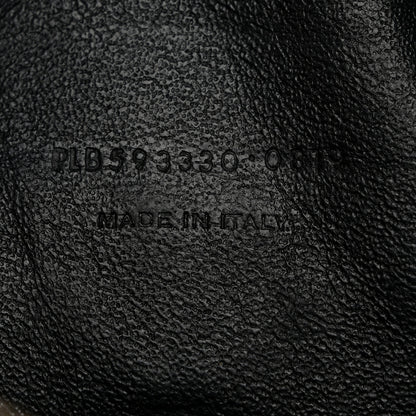 Saint Laurent Grain De Poudre Matelasse Monogram Mini Lou Camera Bag Black 7 of 10