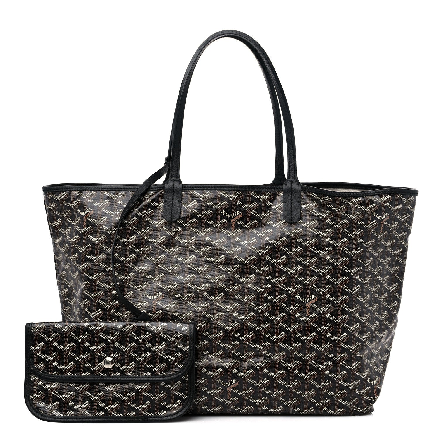 Goyard Goyardine Saint Louis PM Black 1 of 12