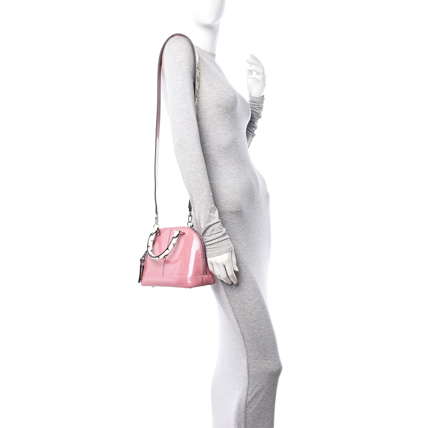 Patent Monogram Alma BB Rose Blush