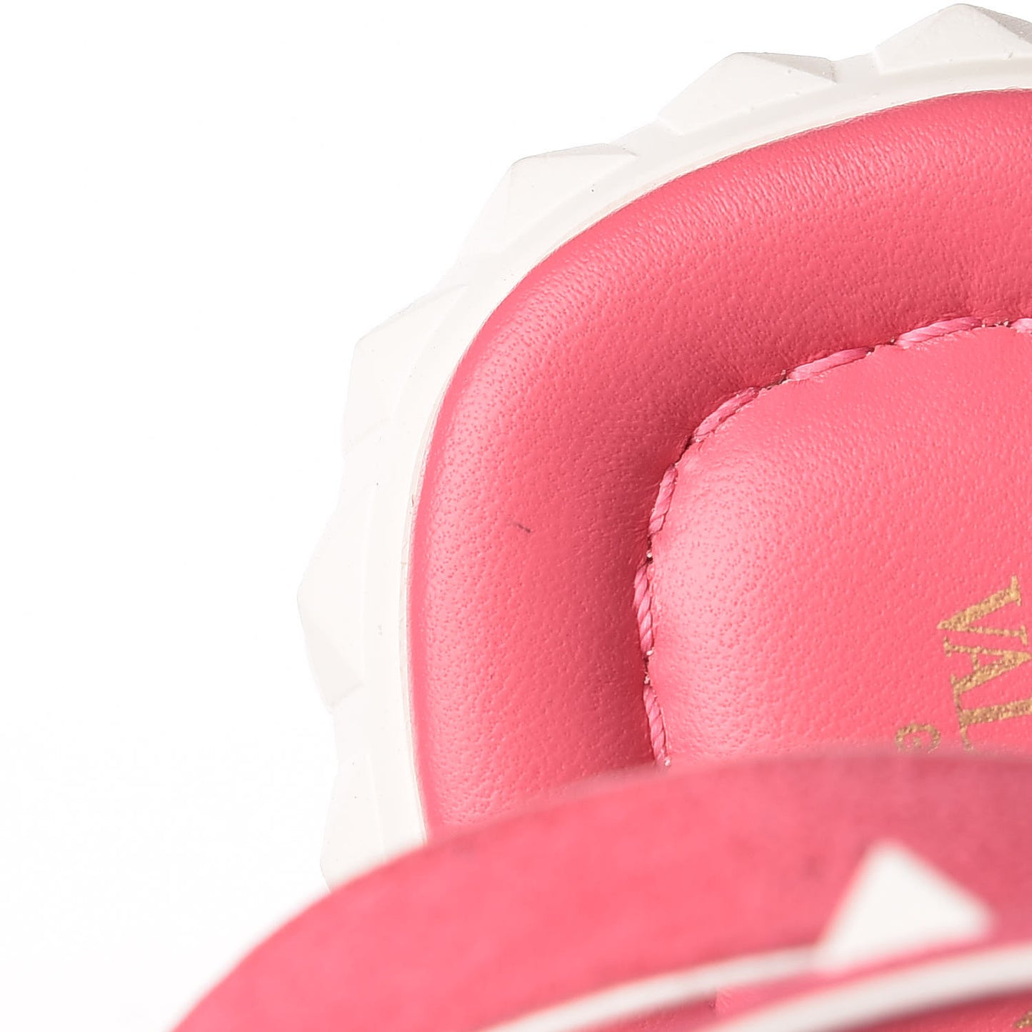 Suede Free Rockstud Gladiator Sandals 38 Shadow Pink White