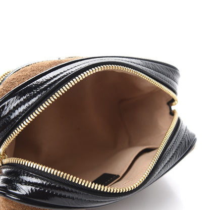 Gucci Suede Small Ophidia Belt Bag 65 26 Nocciola Black 5 of 11