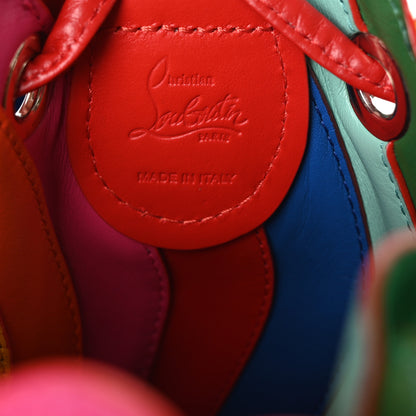 Christian Louboutin Suede Marie Jane Bucket Multicolor 6 of 9