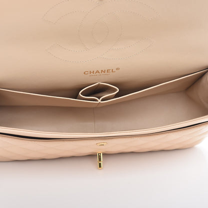 Chanel Caviar Quilted Jumbo Double Flap Beige Clair 5 of 13
