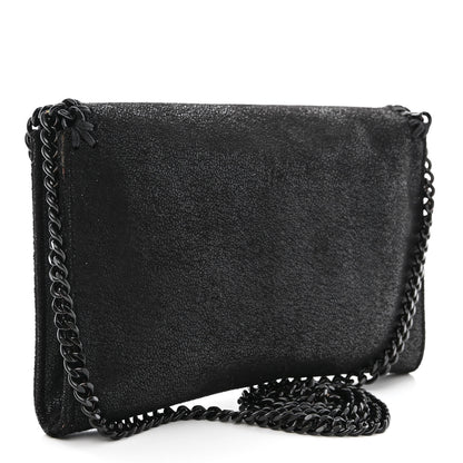 Stella McCartney Shaggy Deer Mini Falabella Crossbody Bag Black 4 of 13