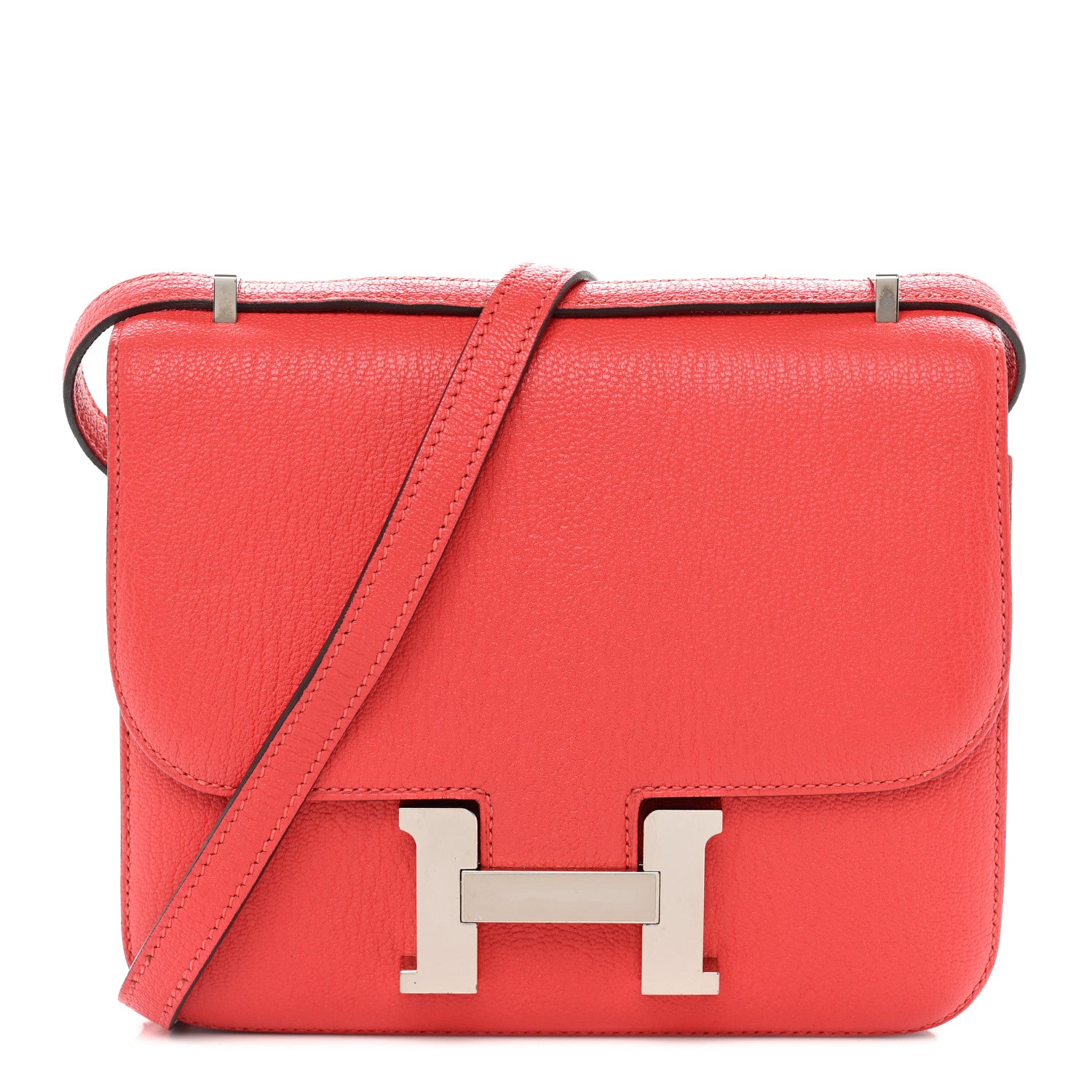 Hermes Chevre Mysore Verso Constance 18 Rose Texas Rose Jaipur 1 of 12