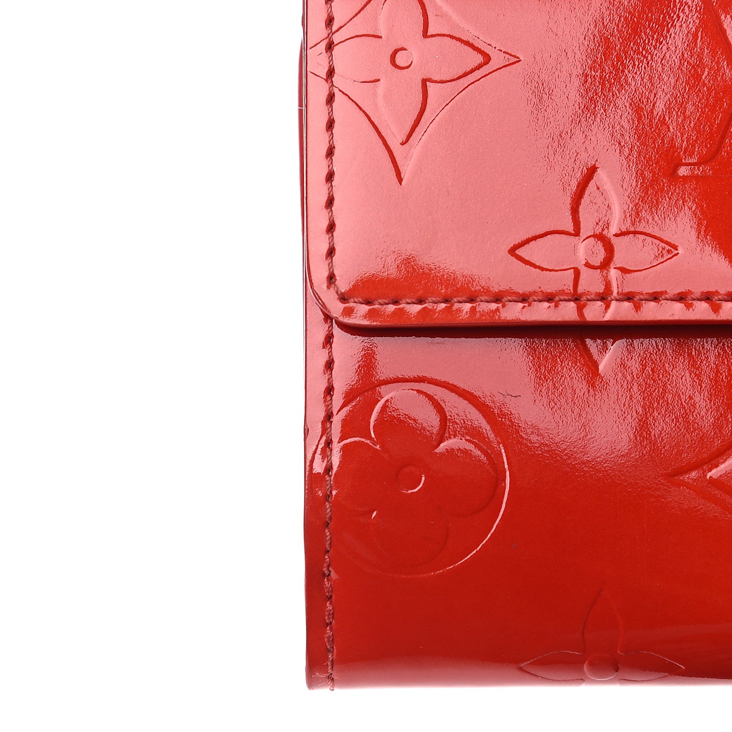 Louis Vuitton Vernis Ludlow Wallet Rouge 7 of 8