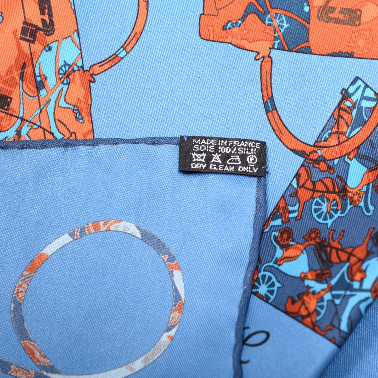 Silk Kelly En Caleche Scarf 70