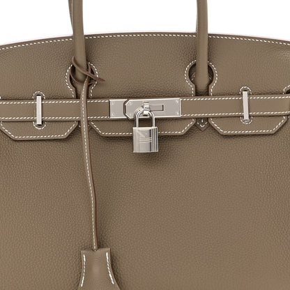 Hermes Togo Birkin 30 Etoupe 8 of 11