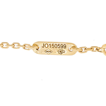 Van Cleef & Arpels 18K Yellow Gold Mother of Pearl Sweet Alhambra Bracelet 4 of 5