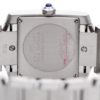 Cartier Stainless Steel 25mm Tank Francaise Quartz Watch 5 of 6
