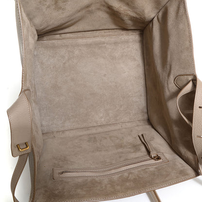 Celine Supple Calfskin Medium Phantom Luggage Beige 5 of 9