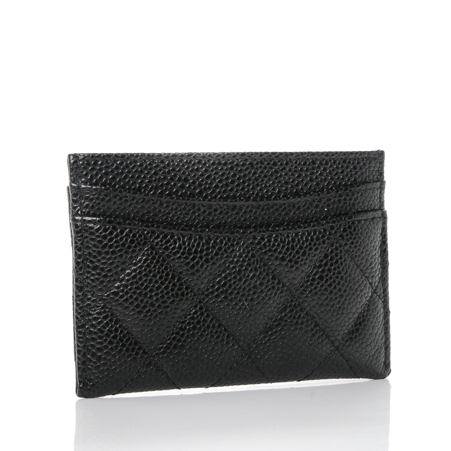 Chanel Caviar Quilted Card Holder Black 3 of 8