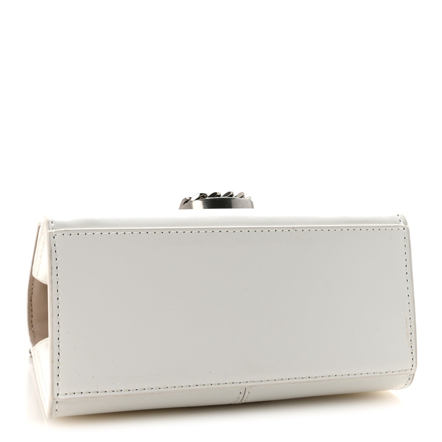 Calfskin The St Marc Mini Top Handle Bag White