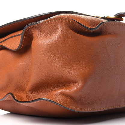Chloe Calfskin Medium Marcie Satchel Tan 9 of 10