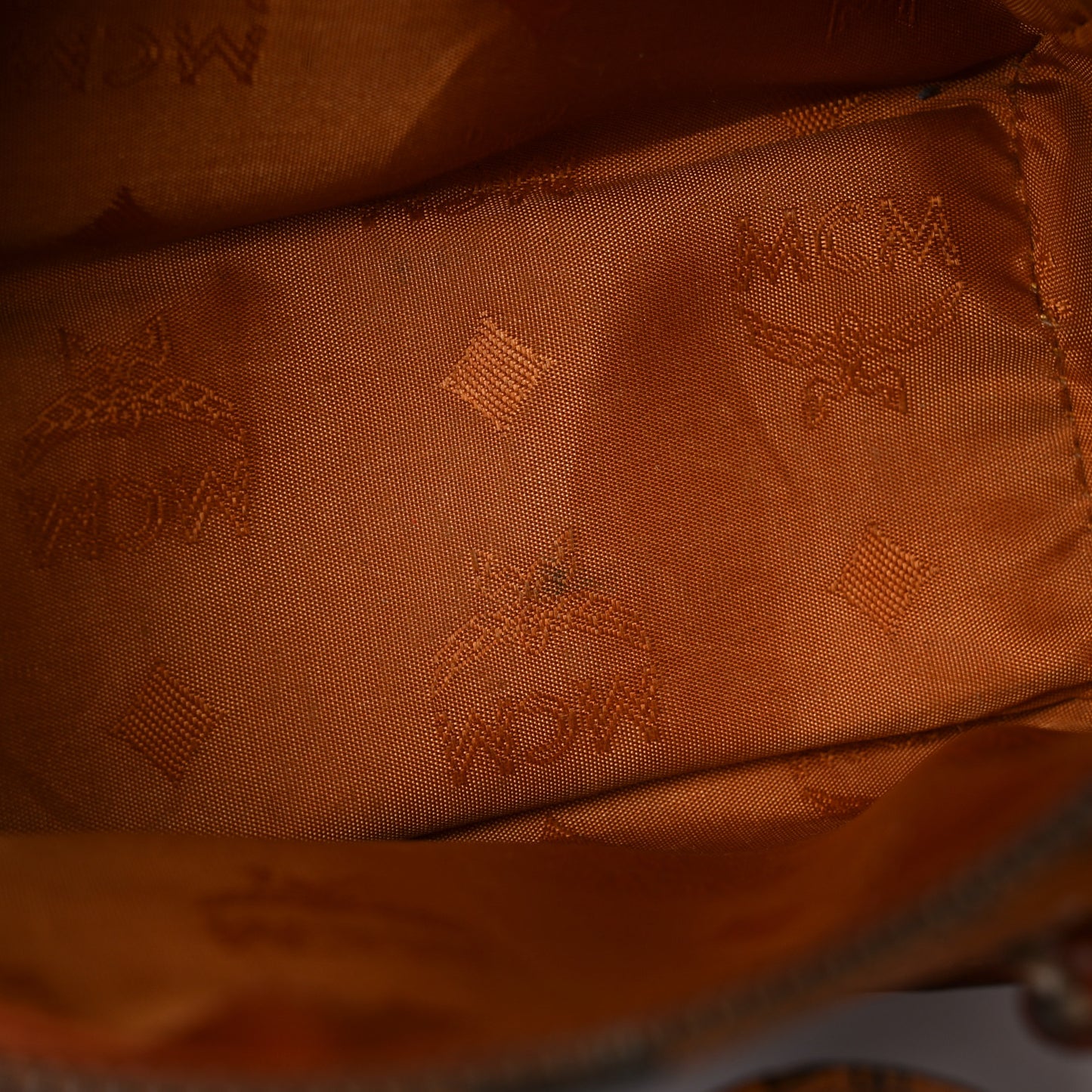 Visetos Mini Boston Bag Cognac