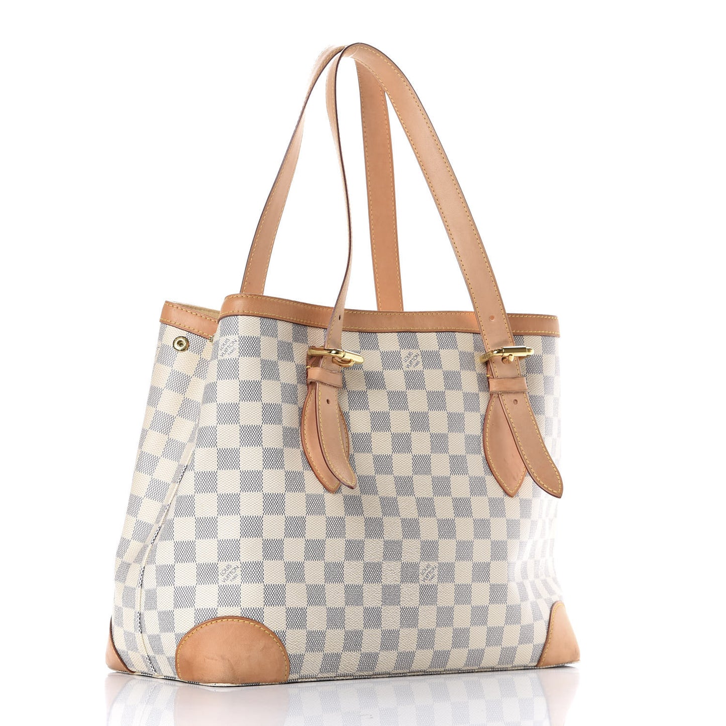 Leather Reversible Double Sac Y Tote Black Bronze