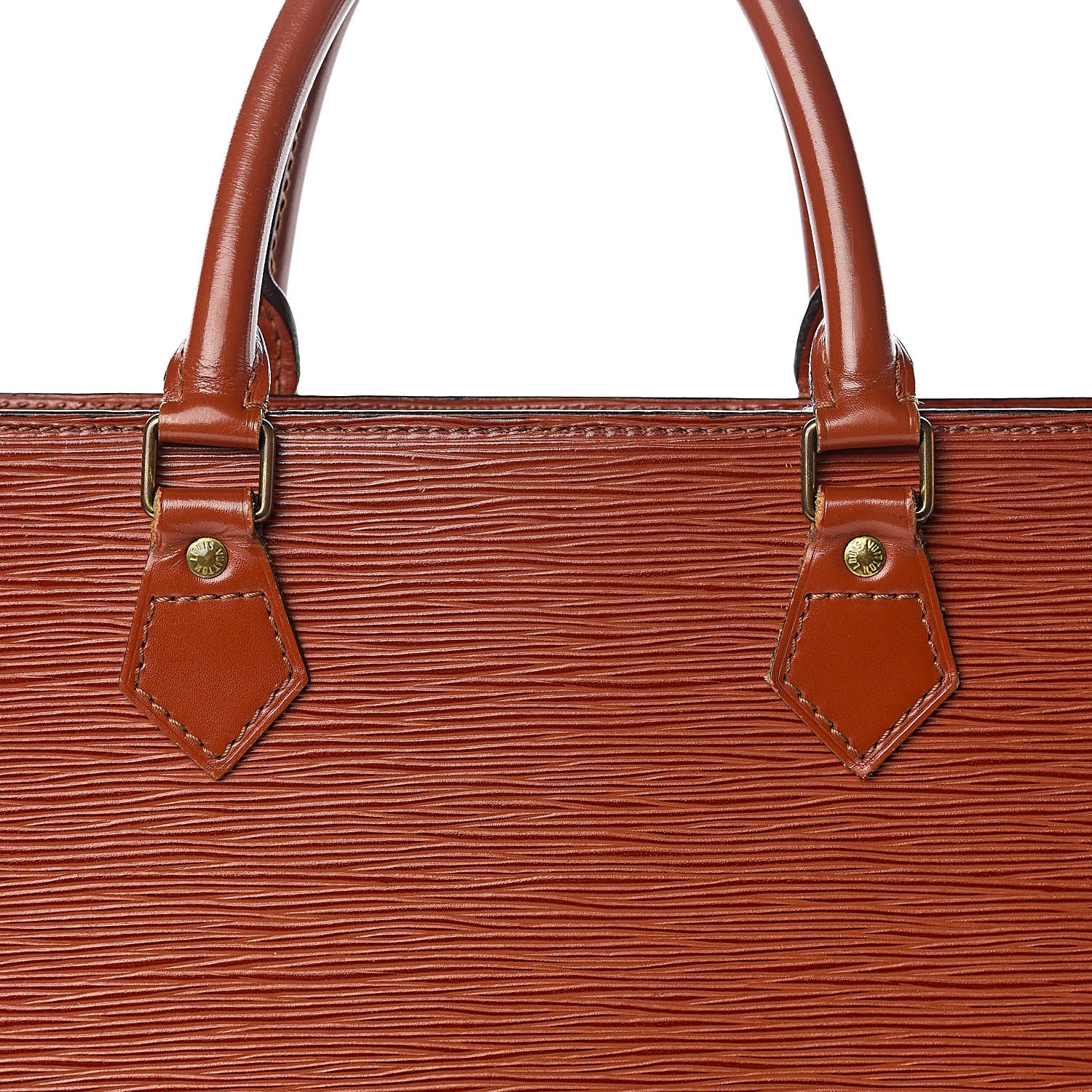 Louis Vuitton Epi Sac Plat GM Fawn 6 of 18