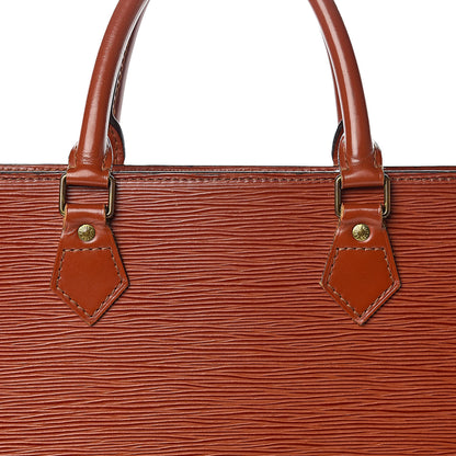 Louis Vuitton Epi Sac Plat GM Fawn 6 of 18