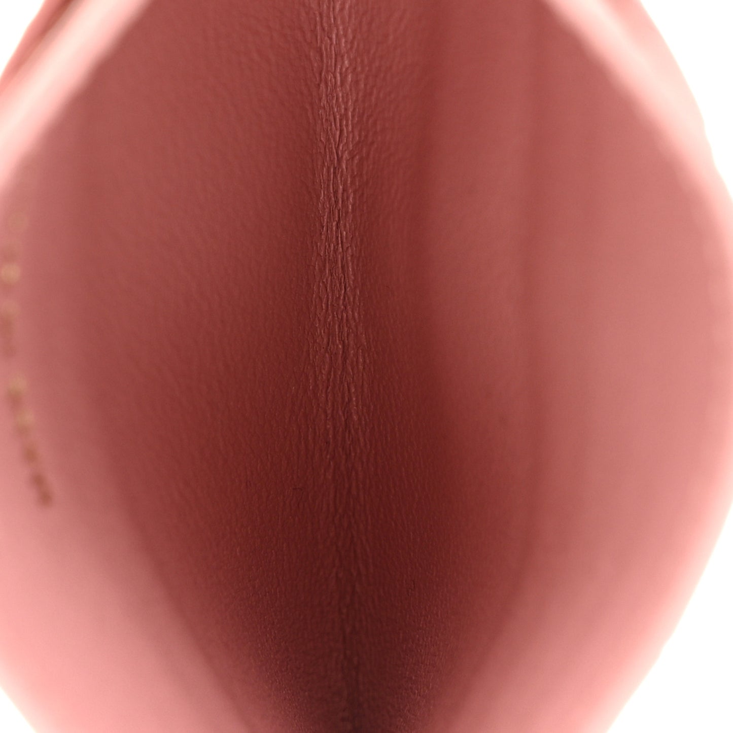 Calfskin Crocodile Embossed Crococo Card Holder Light Pink