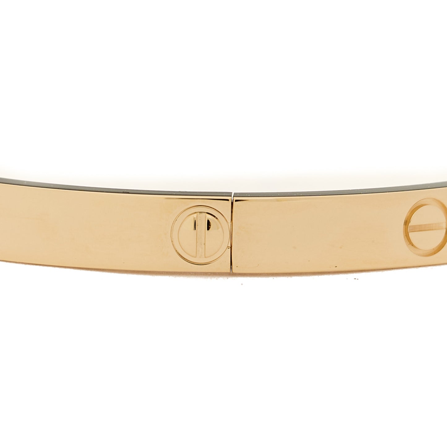 18K Yellow Gold Medium LOVE Bracelet 17