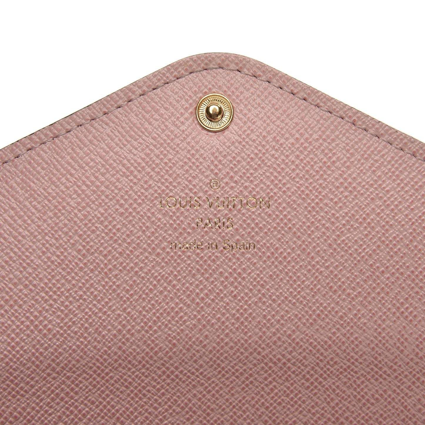 Monogram Josephine Wallet Rose Ballerine