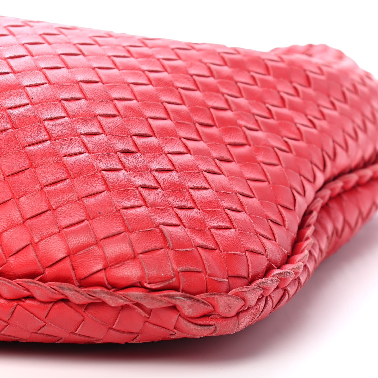 Bottega Veneta Nappa Intrecciato Large Veneta Hobo Cardinal 8 of 8