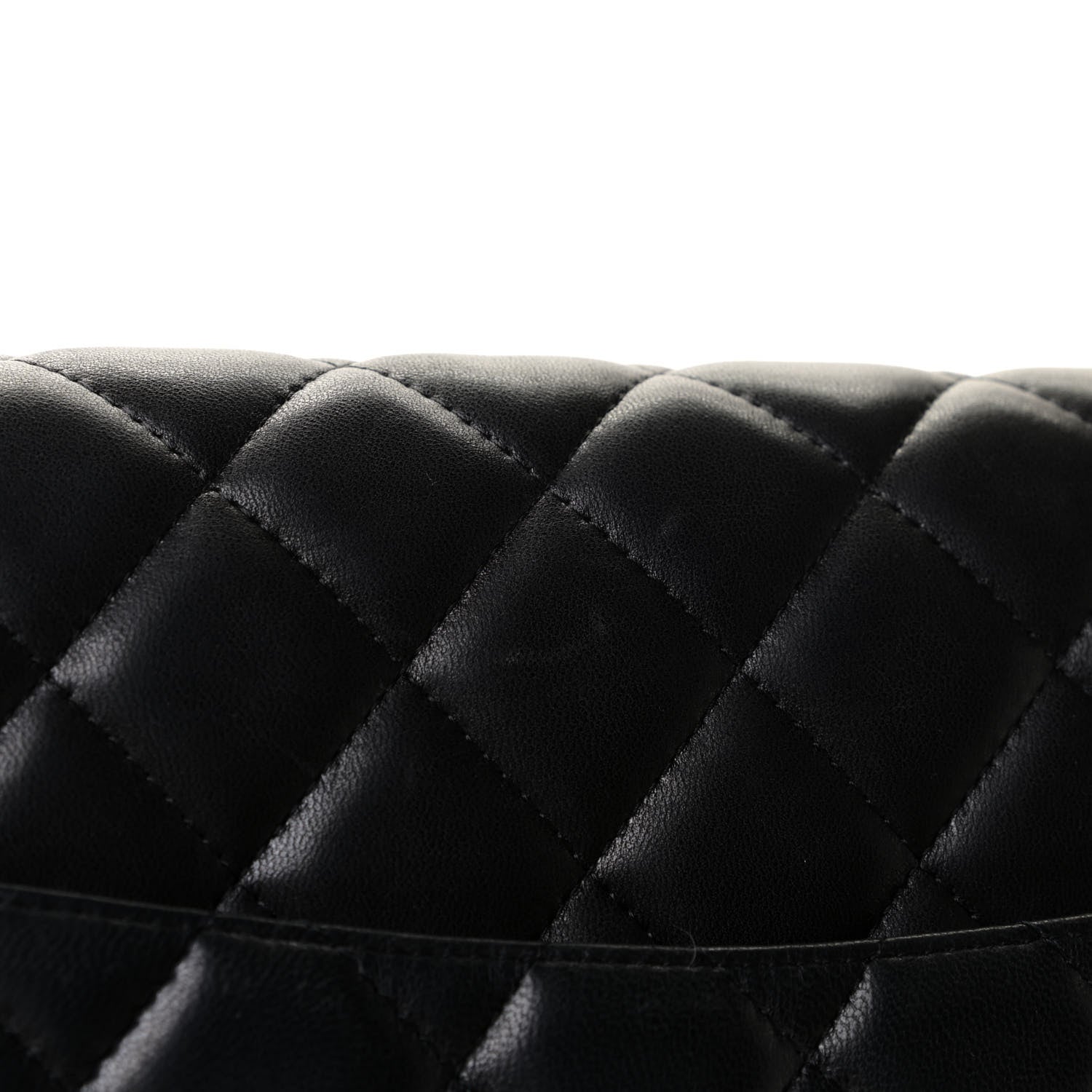 Chanel Lambskin Quilted Maxi Single Flap Black 9 of 11
