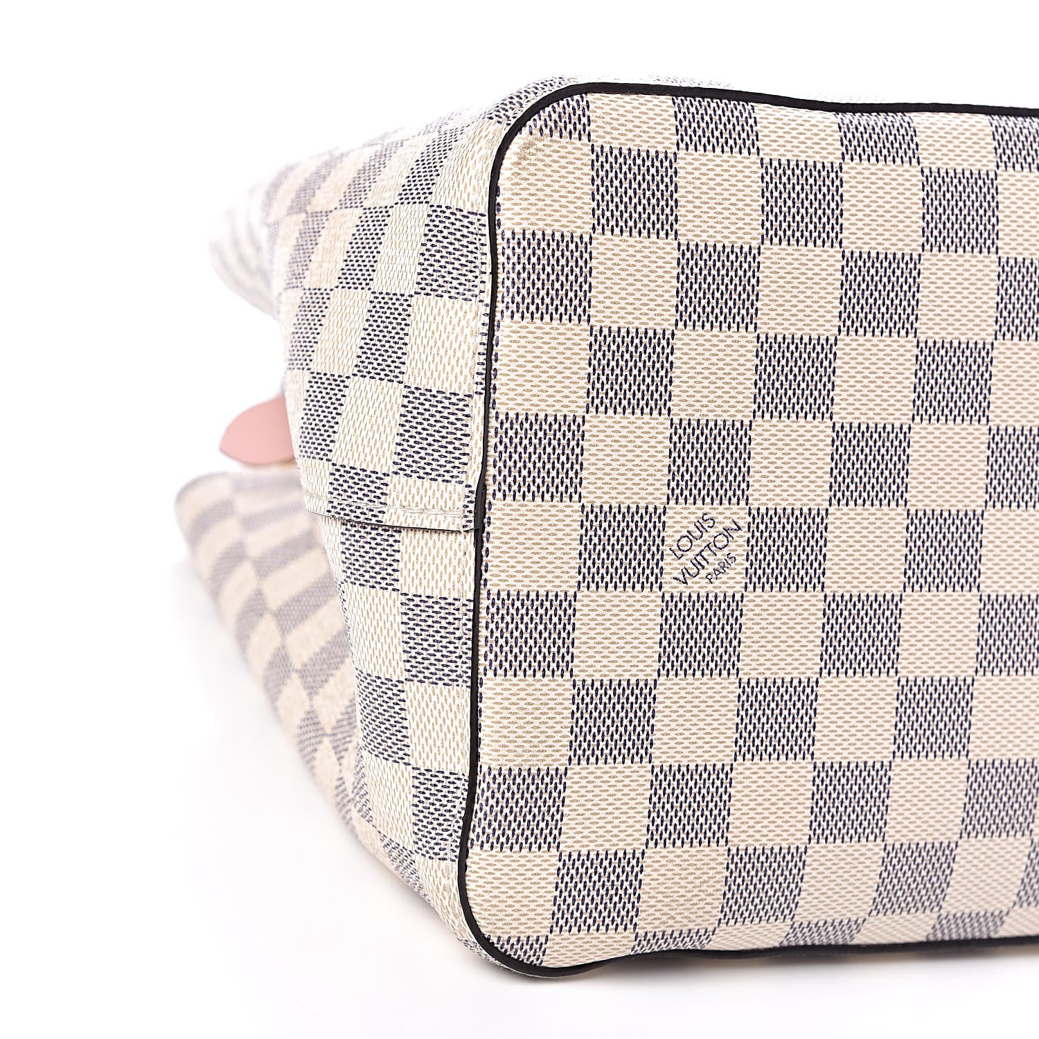 Louis Vuitton Damier Azur Neonoe MM Eau De Rose 5 of 8